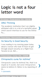 Mobile Screenshot of logicnotfour.blogspot.com