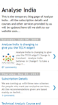 Mobile Screenshot of analyseindia.blogspot.com