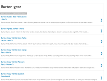 Tablet Screenshot of burtongear.blogspot.com