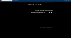 Desktop Screenshot of 4ex-factory.blogspot.com