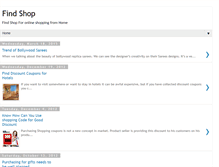 Tablet Screenshot of findshop4u.blogspot.com
