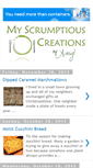 Mobile Screenshot of myscrumptiouscreations.blogspot.com