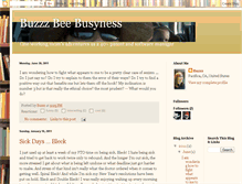 Tablet Screenshot of buzzzbeebusyness.blogspot.com