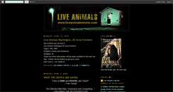 Desktop Screenshot of liveanimalsmovie.blogspot.com