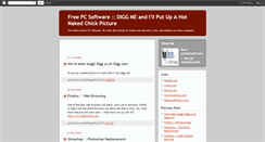Desktop Screenshot of freepcsoftware.blogspot.com