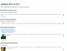 Tablet Screenshot of joblessgirlindc.blogspot.com