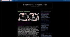 Desktop Screenshot of biography-videography.blogspot.com