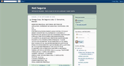 Desktop Screenshot of notiseguros.blogspot.com