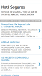 Mobile Screenshot of notiseguros.blogspot.com