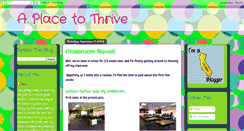 Desktop Screenshot of aplacetothrive.blogspot.com