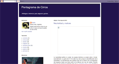 Desktop Screenshot of pentagramadecirros.blogspot.com