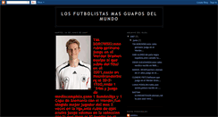 Desktop Screenshot of futbolistasguapos.blogspot.com