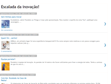 Tablet Screenshot of escaladadainovacao.blogspot.com