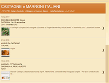 Tablet Screenshot of castagneitaliane.blogspot.com