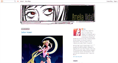Desktop Screenshot of amelia-vidal.blogspot.com