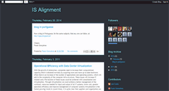 Desktop Screenshot of isalignment.blogspot.com