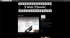 Desktop Screenshot of cidadefilmada.blogspot.com