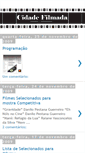 Mobile Screenshot of cidadefilmada.blogspot.com