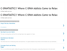 Tablet Screenshot of c-spantastic.blogspot.com