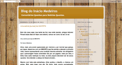 Desktop Screenshot of inaciomedeiros.blogspot.com