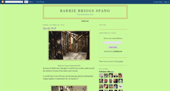 Desktop Screenshot of barriebriggsspang.blogspot.com
