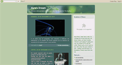 Desktop Screenshot of kyrasdream.blogspot.com