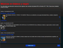 Tablet Screenshot of musicasenblancoynegro.blogspot.com