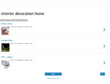 Tablet Screenshot of decorationinterior-home.blogspot.com