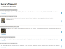 Tablet Screenshot of duniastranger.blogspot.com