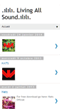 Mobile Screenshot of livingallsound.blogspot.com