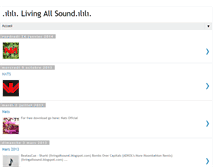 Tablet Screenshot of livingallsound.blogspot.com