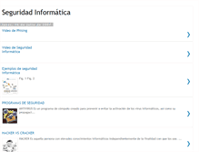 Tablet Screenshot of laseguridadinformatica.blogspot.com