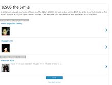 Tablet Screenshot of jesusthesmile.blogspot.com