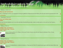 Tablet Screenshot of der-fussballgott-und-sein-prophet.blogspot.com