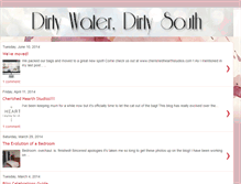 Tablet Screenshot of dirtywaterdirtysouth.blogspot.com