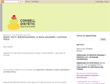 Tablet Screenshot of conselldietetic.blogspot.com