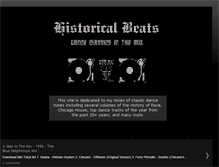 Tablet Screenshot of historicalbeats.blogspot.com