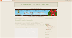 Desktop Screenshot of hasslefreechristmastree.blogspot.com