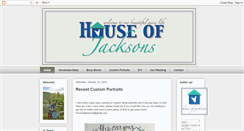 Desktop Screenshot of houseofjacksons.blogspot.com