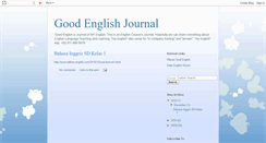Desktop Screenshot of kursus-inggris01-journal.blogspot.com