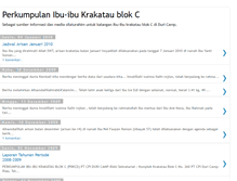 Tablet Screenshot of krakataublokc.blogspot.com