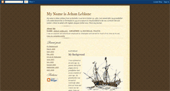 Desktop Screenshot of jehanleblanc.blogspot.com