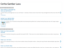 Tablet Screenshot of ceritagambarlucu.blogspot.com