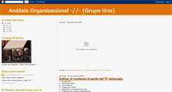 Desktop Screenshot of cccanalisisorganizacional.blogspot.com