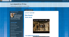 Desktop Screenshot of lamaestraerica.blogspot.com