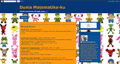 Desktop Screenshot of matematika-ku.blogspot.com