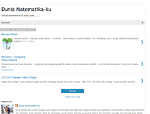 Tablet Screenshot of matematika-ku.blogspot.com