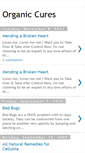 Mobile Screenshot of organiccures.blogspot.com