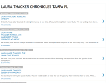 Tablet Screenshot of laurathackerchroniclestampafl.blogspot.com