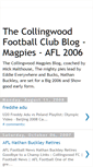 Mobile Screenshot of collingwood-fc.blogspot.com